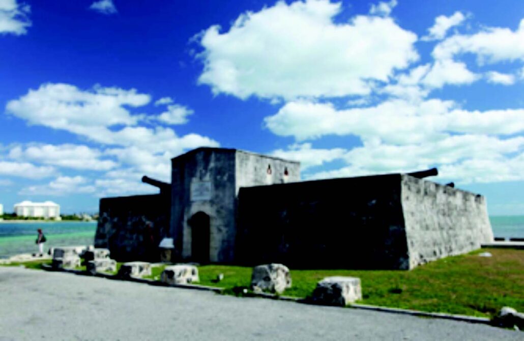 Fort Montagu today. Fort Nassau no longer stands. (Photo from http://www.thebahamasweekly.com.)