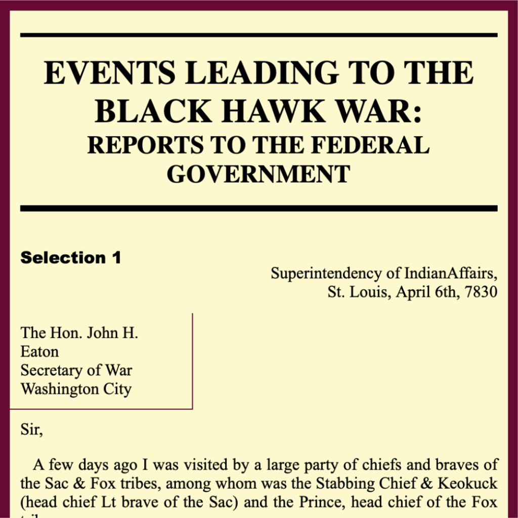 Blackhawk War MCA